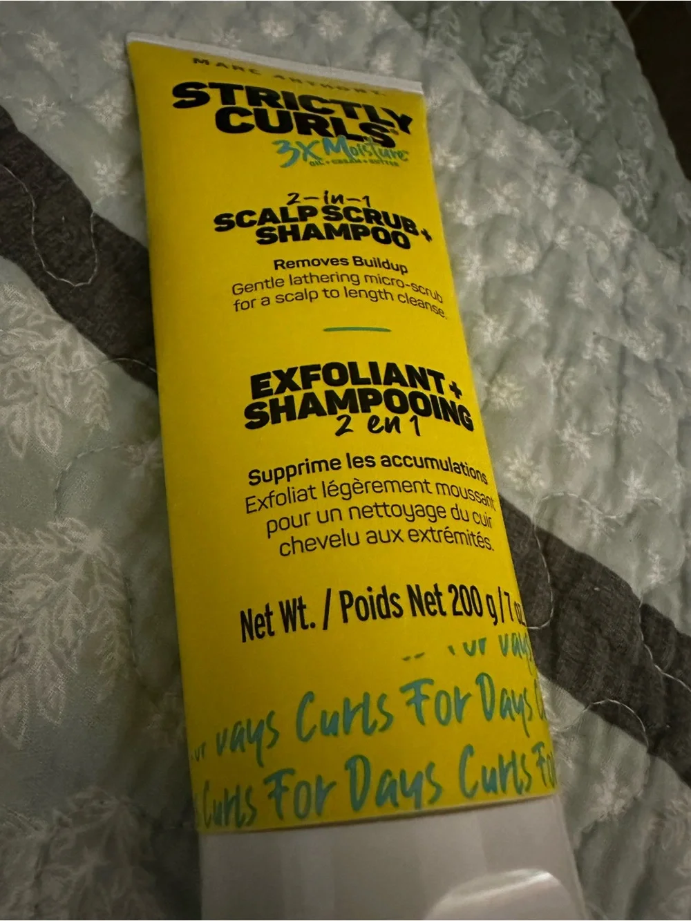 Mark Anthony scalp scrub shampoo